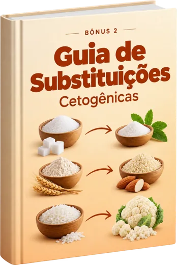 Capa do bônus 2: Guia de Substituições Cetogênicas