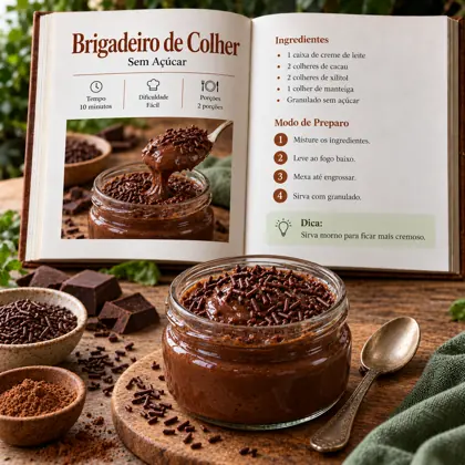 Página do e-book: Brigadeiro de colher